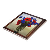 フローラエレガントケシ装飾陶磁器タイル タイル (側面)