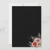 フローラエレガントゴシック日付の保存 セーブザデート (裏面)