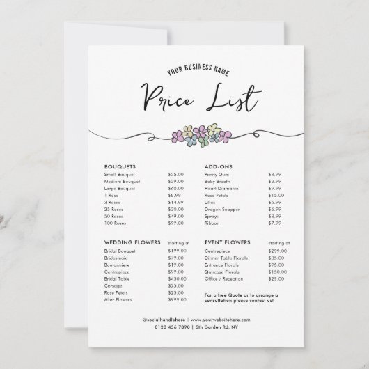 フローラエレガントシックフローリスト (正面)