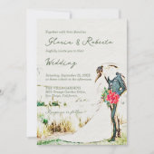 フローラエレガントシャルロ結婚メキシコ 招待状 (正面)