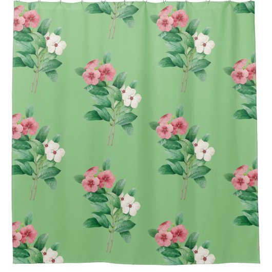 フローラエレガントシャワーカーテン シャワーカーテン (正面)