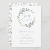 フローラエレガントシャワー 招待状 (正面/裏面)