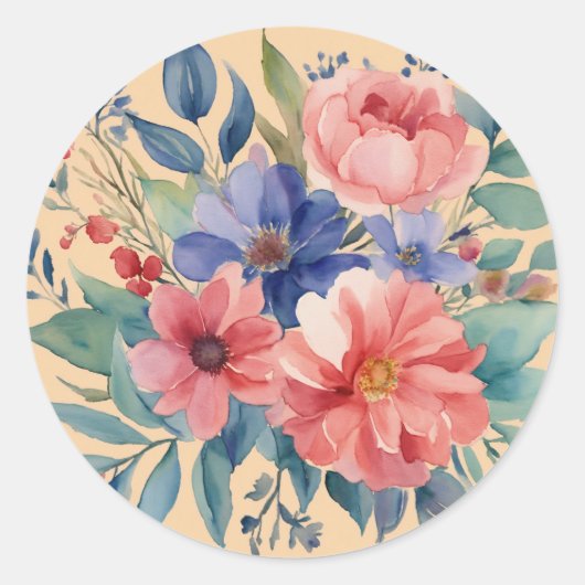 フローラエレガントシール ラウンドシール (正面)