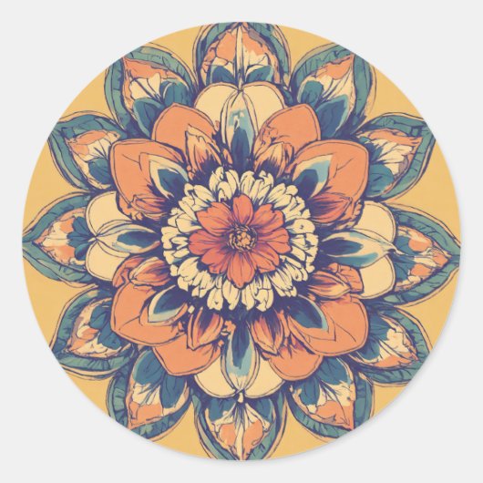 フローラエレガントシール ラウンドシール (正面)