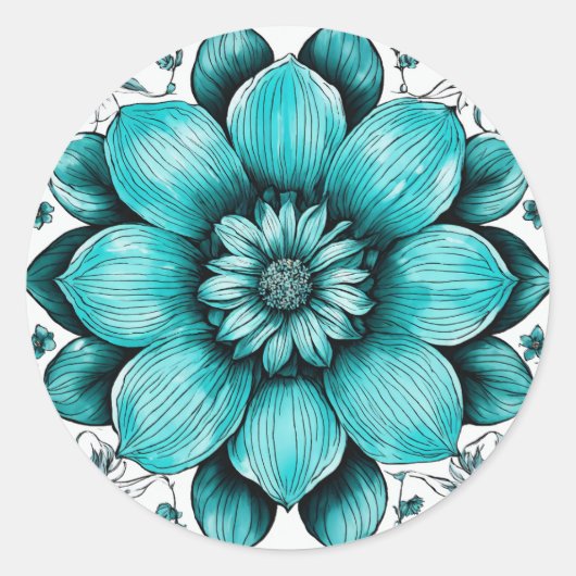 フローラエレガントシール ラウンドシール (正面)