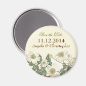 フローラエレガントセーブザデートマグネット マグネット (正面/裏面)