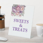 フローラエレガントソフトパステルスイーツ&トリートサイン 台座サイン (インサイチュ)