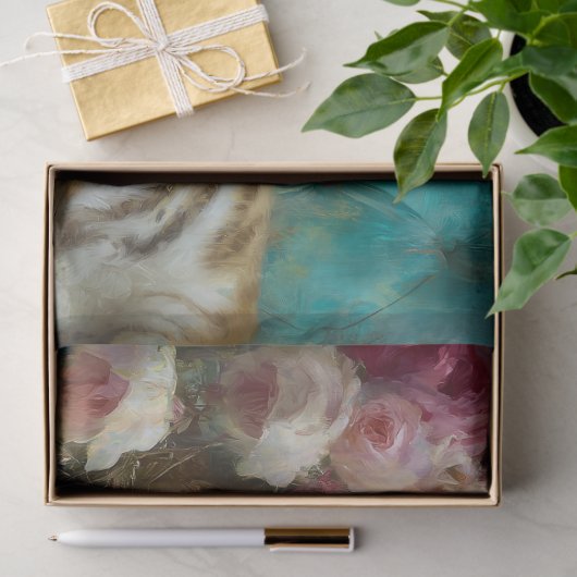 フローラエレガントタイガーの切り離し 薄葉紙 (ギフト)