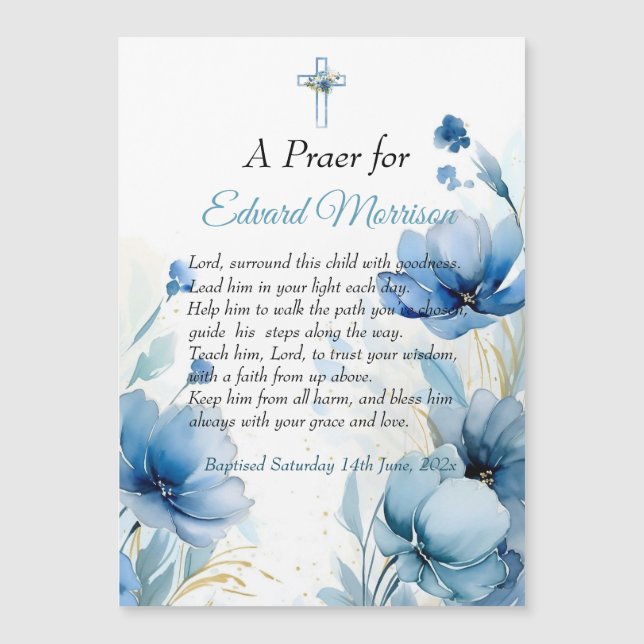 フローラエレガントダスティブルーバプテスマ (正面)