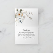 フローラエレガントダスティブルーバプテスマ サンキューカード (内部)