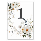 フローラエレガントダスティブルーバプテスマ テーブルナンバー (裏面)