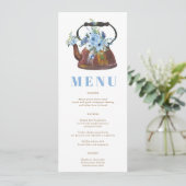 フローラエレガントダスティブルーブライダルシャワーティーパーティー メニュー (スタンド正面)