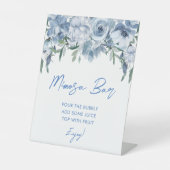 フローラエレガントダスティブルーミモザバーブライダルシャワー 台座サイン (正面)