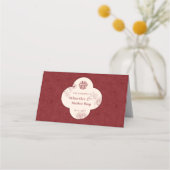 フローラエレガントダブルXiシーティングテーブル座席表 プレイスカード (裏面)