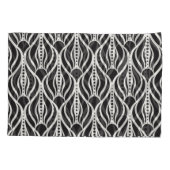 フローラエレガントダマスク、アールヌーボーシームレスパター 枕カバー (裏面)