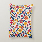 フローラエレガントチャーム枕 アクセントクッション (裏面(縦))