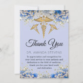 フローラエレガントデイジードクターサンキューカード サンキューカード (正面)