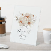 フローラエレガントデザートバーの結婚式のサイン 台座サイン (インサイチュ)