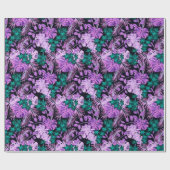 フローラエレガントトレンディーモダン包装紙 ラッピングペーパー (フラット)