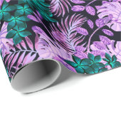 フローラエレガントトレンディーモダン包装紙 ラッピングペーパー (ロールコーナー)