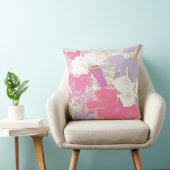 フローラエレガントハイビスカスの水彩画 クッション (椅子)