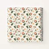 フローラエレガントハッピーマザーズデイゲストブック ノートブック (裏面)