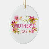 フローラエレガントハッピーマザーズデイ |オーナメント セラミックオーナメント (右)