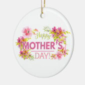 フローラエレガントハッピーマザーズデイ |オーナメント セラミックオーナメント (左)