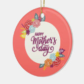 フローラエレガントハッピーマザーズデイ |オーナメント セラミックオーナメント (左)
