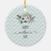 フローラエレガントハッピーマザーズデイ |オーナメント セラミックオーナメント (裏面)