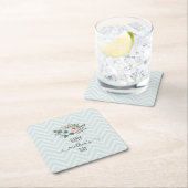 フローラエレガントハッピーマザーズデイ |コースター スクエアペーパーコースター (インサイチュ)