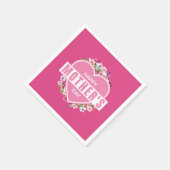 フローラエレガントハッピーマザーズデイ |ナプキン スタンダードカクテルナプキン (角)