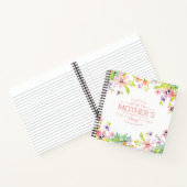 フローラエレガントハッピーマザーズデイ |ノートブック ノートブック (内部)