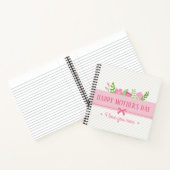 フローラエレガントハッピーマザーズデイ |ノートブック ノートブック (内部)