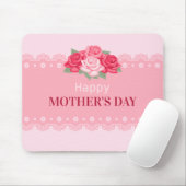 フローラエレガントハッピーマザーズデイ |マウスパッド マウスパッド (マウス)