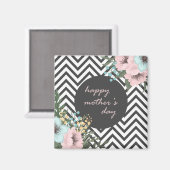 フローラエレガントハッピーマザーズデイ |マグネット マグネット (正面/裏面)