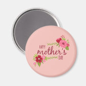 フローラエレガントハッピーマザーズデイ |マグネット マグネット (正面/裏面)