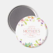 フローラエレガントハッピーマザーズデイ |マグネット マグネット (正面/裏面)