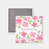 フローラエレガントハッピーマザーズデイ |マグネット マグネット (正面/裏面)