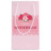 フローラエレガントハッピーマザーズデイ |抱き枕 スモールペーパーバッグ (裏面)