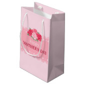 フローラエレガントハッピーマザーズデイ |抱き枕 スモールペーパーバッグ (裏面アングル)