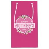 フローラエレガントハッピーマザーズデイ |抱き枕 スモールペーパーバッグ (裏面)