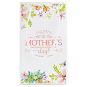 フローラエレガントハッピーマザーズデイ |抱き枕 スモールペーパーバッグ (裏面)