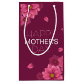 フローラエレガントハッピーマザーズデイ |抱き枕 スモールペーパーバッグ (裏面)
