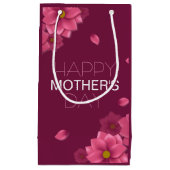 フローラエレガントハッピーマザーズデイ |抱き枕 スモールペーパーバッグ (正面)