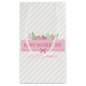 フローラエレガントハッピーマザーズデイ |抱き枕 スモールペーパーバッグ (裏面)