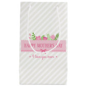 フローラエレガントハッピーマザーズデイ |抱き枕 スモールペーパーバッグ (正面)