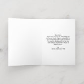 フローラエレガントハッピーマザーズデイ 箔グリーティングカード (内側レイダウン)