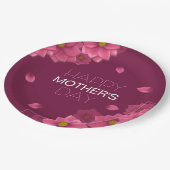 フローラエレガントハッピーマザーズデイ |紙プレート ペーパープレート (アングル)