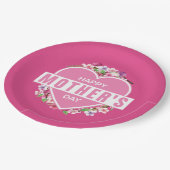 フローラエレガントハッピーマザーズデイ |紙プレート ペーパープレート (アングル)